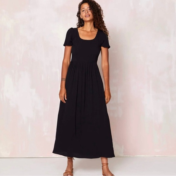 Christy Dawn Scarlet Dress in Black Gauze - Picture 1 of 11